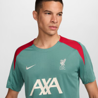 Nike Liverpool Strike Maillot d'Entraînement 2024-2025 Vert Rouge