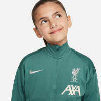 Nike Liverpool Strike Survêtement Full-Zip 2024-2025 Enfants Vert Noir Rouge