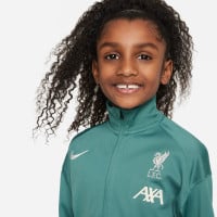 Nike Liverpool Strike Trainingspak Full-Zip 2024-2025 Kleuters Groen Zwart Rood