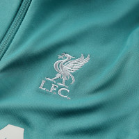 Nike Liverpool Academy Pro Trainingspak 1/4-Zip 2024-2025 Kleuters Groen Rood