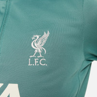 Nike Liverpool Academy Pro Trainingspak 1/4-Zip 2024-2025 Kleuters Groen Rood