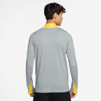 Nike Liverpool Strike Survêtement 1/4-Zip 2024-2025 Gris Gris Foncé Jaune Rouge