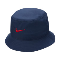 Chapeau seau Nike Paris Saint-Germain Apex bleu foncé rouge