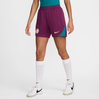 Nike Paris Saint-Germain Strike Short d'Entraînement 2024-2025 Femmes Mauve Vert Blanc Doré