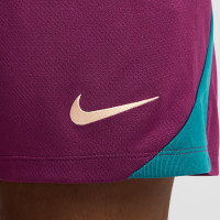 Nike Paris Saint-Germain Strike Short d'Entraînement 2024-2025 Femmes Mauve Vert Blanc Doré