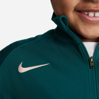 Nike Paris Saint-Germain Strike Survêtement Full-Zip 2024-2025 Tout-Petits Vert Mauve Blanc Doré