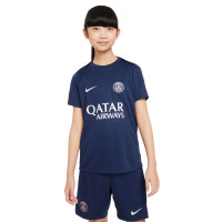 Nike Paris Saint-Germain Academy Pro Maillot d'Entraînement 2024-2025 Enfants Bleu Foncé Blanc