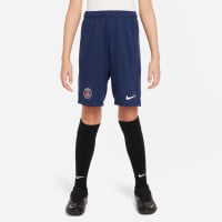 Nike Paris Saint-Germain Academy Pro Short d'Entraînement 2024-2025 Enfants Bleu Foncé Blanc