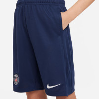 Nike Paris Saint-Germain Academy Pro Short d'Entraînement 2024-2025 Enfants Bleu Foncé Blanc