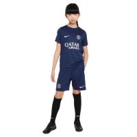 Nike Paris Saint-Germain Academy Pro Short d'Entraînement 2024-2025 Enfants Bleu Foncé Blanc