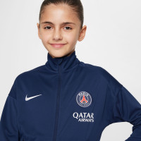 Nike Paris Saint-Germain Academy Pro Survêtement Full-Zip 2024-2025 Enfants Bleu Foncé Blanc