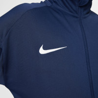 Nike Paris Saint-Germain Academy Pro Survêtement Full-Zip 2024-2025 Enfants Bleu Foncé Blanc