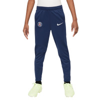 Nike Paris Saint-Germain Academy Pro Trainingspak 1/4-Zip 2024-2025 Kleuters Donkerblauw Wit