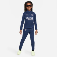 Nike Paris Saint-Germain Academy Pro Pantalon d'Entraînement 2024-2025 Tout-Petits Bleu Foncé Blanc