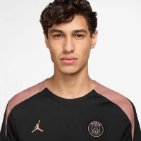 Nike Paris Saint-Germain x Jordan Strike Maillot d'Entraînement 2024-2025 Noir Rose