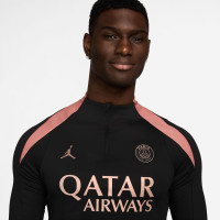 Nike Paris Saint-Germain x Jordan Strike Survêtement 1/4-Zip 2024-2025 Noir Rose Bronze