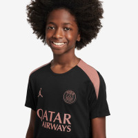 Nike Paris Saint-Germain x Jordan Strike Ensemble Training 2024-2025 Enfants Noir Rose Bronze