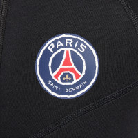 Nike Paris Saint-Germain Tech Fleece Trainingspak 2024-2025 Kids Zwart Antraciet Rood