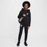 Nike Paris Saint-Germain Tech Fleece Veste 2024-2025 Enfants Noir Anthracite Rouge