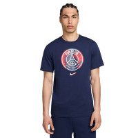 Nike Paris Saint-Germain Tech Fleece Crest Ensemble 2024-2025 Bleu Foncé Rouge Blanc