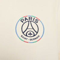 Nike Paris Saint-Germain Club Survêtement Sweat à Capuche 2024-2025 Beige Bleu Foncé