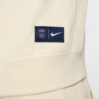 Nike Paris Saint-Germain Club Survêtement Sweat à Capuche 2024-2025 Beige Bleu Foncé