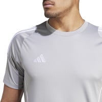 adidas Tiro 24 Maillot d'Entraînement Gris Clair Blanc