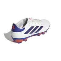 adidas Copa Pure 2 Pro Gazon Naturel Gazon Artitciel Chaussures de Foot (MG) Blanc Bleu Rouge