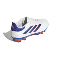 adidas Copa Pure 2 League Gazon Naturel Gazon Artificiel Chaussures de Foot (MG) Blanc Bleu Rouge