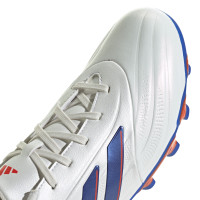 adidas Copa Pure 2 League Gazon Naturel Gazon Artificiel Chaussures de Foot (MG) Blanc Bleu Rouge