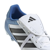 adidas Copa Gloro 2 Gazon Naturel Chaussures de Foot (FG) Blanc Bleu Noir