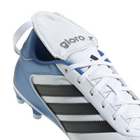 adidas Copa Gloro 2 Gazon Naturel Chaussures de Foot (FG) Blanc Bleu Noir