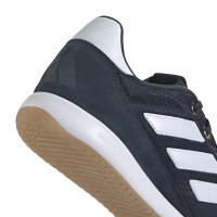 Chaussures de football en salle adidas Copa Gloro (IN) bleu foncé et blanc