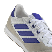 adidas Copa Gloro Zaalvoetbalschoenen (IN) Wit Beige Blauw