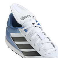 adidas Copa Gloro 2 Turf Chaussures de Foot (FG) Blanc Noir Bleu