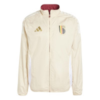 adidas België Anthem Trainingsjack Reversible 2024-2026 Rood Zwart Goud Beige