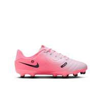 Nike Tiempo Legend 10 Academy Gazon Naturel Gazon Artificiel Chaussures de Foot (MG) Enfants Rose Clair Rose Vif Noir