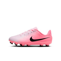 Nike Tiempo Legend 10 Academy Gazon Naturel Gazon Artificiel Chaussures de Foot (MG) Enfants Rose Clair Rose Vif Noir