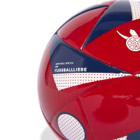 adidas Arsenal Fussballliebe Mini Ballon de Foot Taille 1 Rouge Bleu Blanc