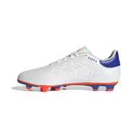 adidas Copa Pure 2 Club Gras / Kunstgras Voetbalschoenen (MG) Wit Blauw Rood