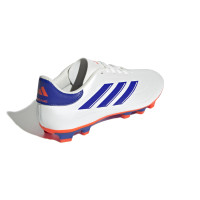 adidas Copa Pure 2 Club Gras / Kunstgras Voetbalschoenen (MG) Wit Blauw Rood