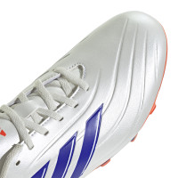 adidas Copa Pure 2 Club Gazon Naturel Gazon Artificiel Chaussures de Foot (MG) Blanc Bleu Rouge