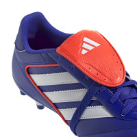 adidas Copa Gloro 2 Gazon Naturel Chaussures de Foot (FG) Bleu Blanc Rouge