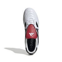 adidas Copa Gloro 2 Gazon Naturel Chaussures de Foot (FG) Blanc Noir Rouge