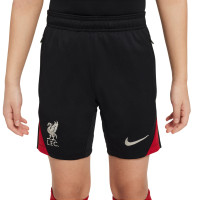 Nike Liverpool Strike Short d'Entraînement 2024-2025 Enfants Noir Rouge