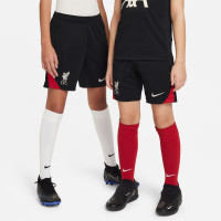 Nike Liverpool Strike Short d'Entraînement 2024-2025 Enfants Noir Rouge