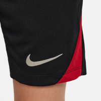 Nike Liverpool Strike Short d'Entraînement 2024-2025 Enfants Noir Rouge