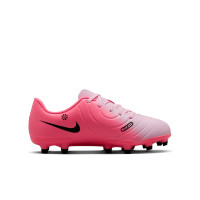 Nike Tiempo Legend 10 Club Gazon Naturel Gazon Artificiel Chaussures de Foot (MG) Enfants Rose Clair Rose Vif Noir