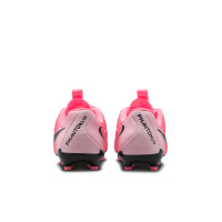 Nike Phantom GX II Academy Gazon Naturel Gazon Artificiel (MG) Enfants Rose Vif Rose Clair Noir