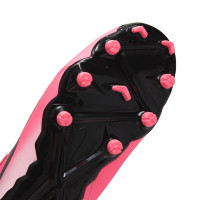 Nike Phantom GX II Academy Gazon Naturel Gazon Artificiel (MG) Enfants Rose Vif Rose Clair Noir